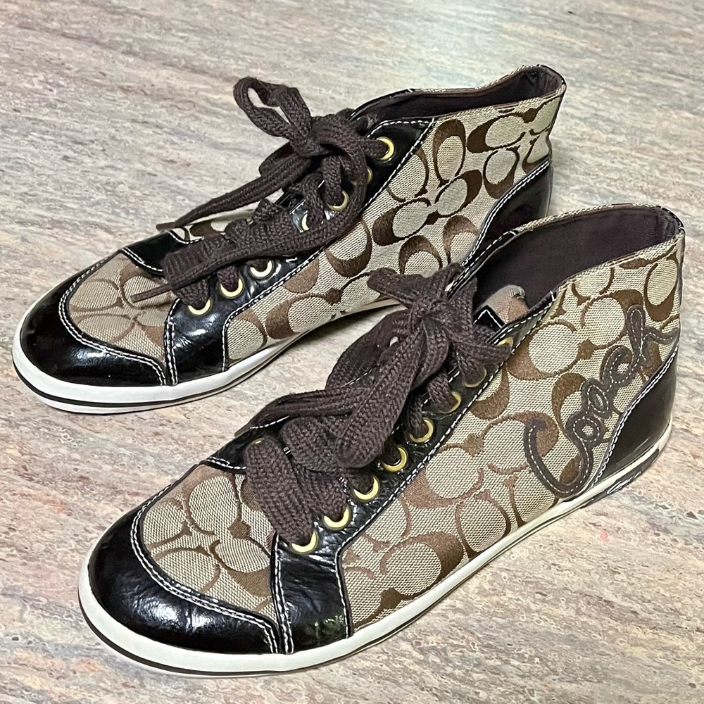 Coach Brendi high top sneakers - Picture 9 of 16